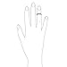 Daisy Flowers Open Cut Out Oxidized Midi Band Toe Ring For Women .925 Silver Sterling Adjustable
