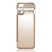 iPhone 5 / 5S / 5C / SE Battery Case , AexPower Upgraded 4800mah External Battery Backup Charger Case Protective Cover Juice Power Bank Charging Case for iPhone SE / 5S / 5C / 5 - Gold