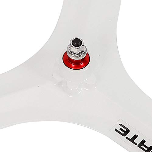 ONEPACK Fixed Gear 700c Rim White Single Speed Fixie Bicycle Wheel - Front - Thumbnail 5