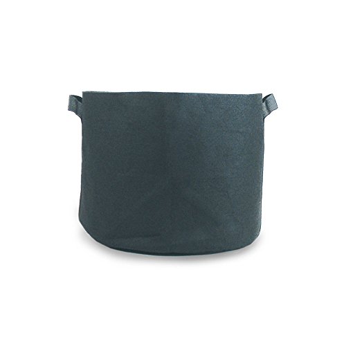 HTG SupplyPhat Sacks 3-Gallon Indoor/Outdoor Black Fabric Grow Pot - 10-Pack