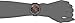 GUESS Women's U0473L1 Iconic Blue & Rose Gold-Tone Watch with Blue Logo Embossed Genuine Patent Leather Strap