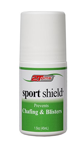 2Toms SportShield (Roll-On) - Prevents Chafing & Blisters for 24 Hours - Waterproof & Sweatproof (1.5 Ounce)