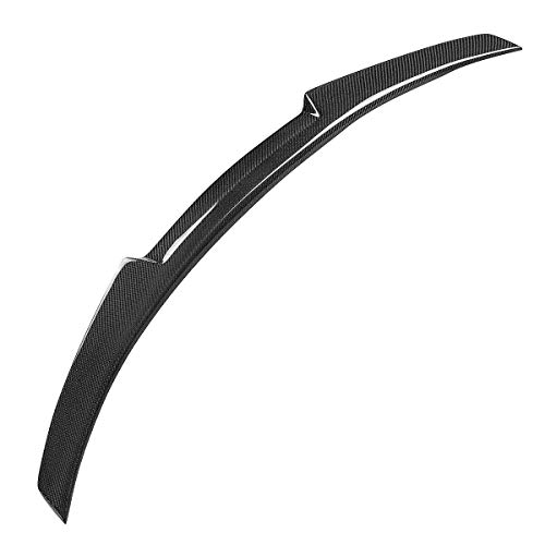 NO7RUBAN Rear Spoiler Fits for 2012-2017 BMW F30 3 Series Sedan & 2014-2017 F80 M3 Sedan M4 Type Trunk Spoiler Wing Carbon Fiber Style - Thumbnail 3