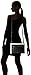 Nine West Get Poppin Cross Body, Milk/Black/Black, One Size