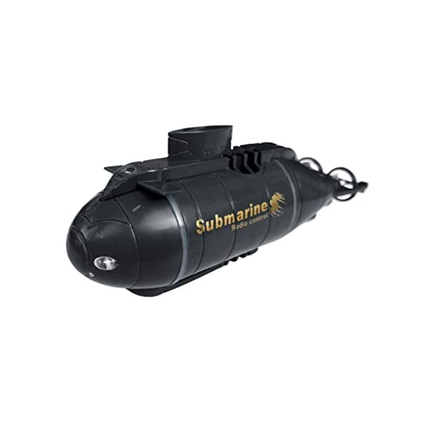 PIGMAMA 5 '' Mini RC U-Boot Glühend, Radio Fernbedienung Boot Schiff, Elektronisches U-Boot Boot Wasserspielzeug…