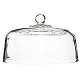 Anchor Hocking Annapolis Glass 10.25 Inch Round Cake Dome