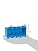 Carlon B468R Work Outlet Box, 4 Gang, 7.57-Inch Length by 2.89-Inch Width by 3.56-Inch Depth, Blue