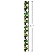 Hallmark Reversible Christmas Wrapping Paper (2 Rolls, 60 sq. ft. ttl) Modern Santa, Retro Christmas Trees, Stripes