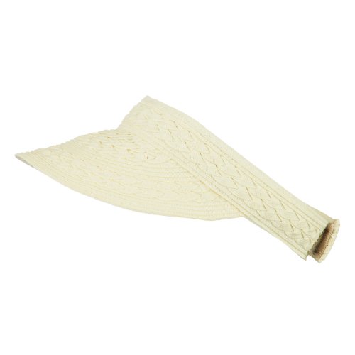 Toyo UPF 50+ Braided Designed Visor - Ivory OSFM