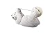 ANIMMO Polar Bear Style Desktop Tape Dispenser with Steel Teeth Tape Cutter, Tape Holder with Velveted Cloth Bottom for Desk Accessories Office and Home