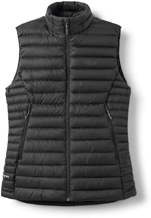 Rab Women's Microlight Down Insulated Lightweight Vest for Hiking