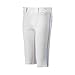 Mizuno Youth Premier Short Piped Pants, White/Royal, Large