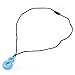 PRETTY SEE Chewing Necklace Calming Chewelry Chew Necklace Autism Oral Motor Special Needs Kids, Pack of 2, Purple & Blue