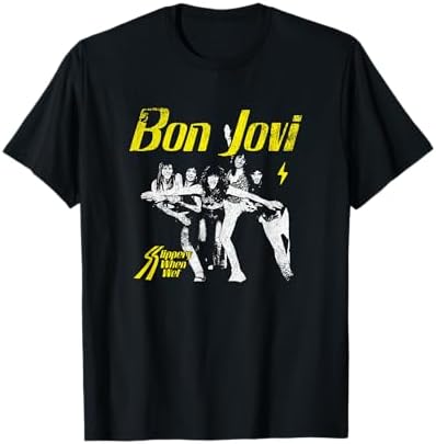 Amazon.com: Official Bon Jovi Livin' On A Prayer Long Sleeve T