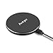 ANTYE Qi Wireless Charger Kit for iPhone 5 5S SE - Including Wireless Charging Receiver Case and (Ultra Slim) Aluminum Wireless Charging Pad (Black)