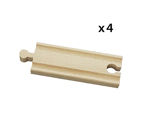 BRIO World 33334-1/2 Gerade Gleise (A1) - Kurze gerade Gleise – Bild 5