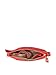 Isaac Mizrahi Womens Fashion Designer Handbags Lileth Leather Crossbody Bag Watermelon Red