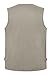 Wantdo Men's Multiple Pockets Cotton Safari Traveling Vest US Medium Khaki