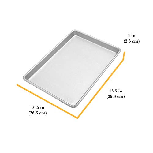 Chicago Metallic Commercial II Traditional Uncoated True Jelly Roll Pan