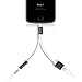 iPhone 7 Adapter, 2 in 1 Lightning Cable Charge and Headphone