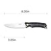 CIMA Fixed Blade Survival Knife Full Tang Hunting Knife with Magnesium Fire Starter (Mikata Handle)