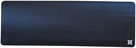 GOCOMBOS Large Gaming Mouse Pad, Stitched Edge, Waterproof, Silky Smooth Surface, Ultra Thick 4mm, 35.4"x12" Black