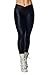 Amour- Fashion Neon Stretch Skinny Shiny Spandex Leggings Pants