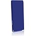 iGadgitz U3296 Silicone Skin Case Cover + Screen Protector Compatible with Sony Walkman NWZ-A15, A17, A25, A27 8GB 16GB 32GB & 64GB - Blue