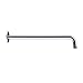 KES Bathroom Replacement Shower Arm with Flange 15-Inch ROUND Extra Length, Polished Chrome, PSA2