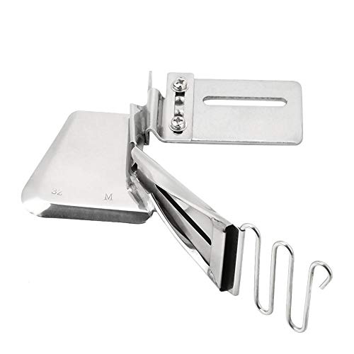 Industrial Sewing Machine Binder Attachment Iron Double Fold Plain Tape Binding Folder Accessory