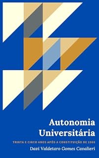 Livro Autonomia Universitária trinta e cinco anos após a Constituição de 1988