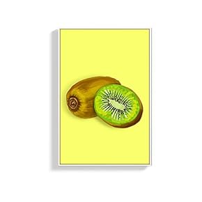 Framed Canvas Wall Art for Living Room, Bedroom Colorful Fruits Canvas Prints for Home Decoration Ready to Hang - 16x24 inches