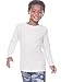Kavio! Toddlers Crew Neck Long Sleeve White 5T
