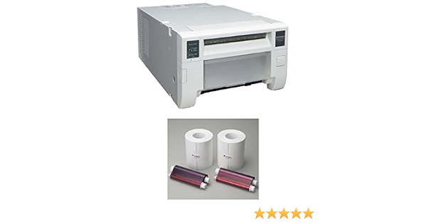 Amazon.com: Mitsubishi CP-D70DW Pro-Performance Dye-Sub - Paquete con 2  rollos de papel eléctrico de 6.0 in de ancho y hoja de tinta, impresoras  térmicas de la serie CP : Productos de Oficina