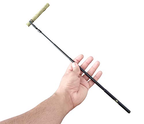 King Palm Smoke Clip, Cigarette Holder, Extendable Up to 1.5ft, Odor Free Hands (Gold) - Thumbnail 4
