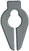 Baby Buddy Closet Organizers, Newborn Essential and Nursery Must Have to Easily Divide Baby Clothes from Newborn to Size 8, Gray, Set of 5