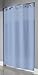 Hookless RBH35MY044 Victorian Stripe Shower Curtain - Crystal Blue