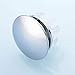 Orhemus Solid Brass Sink Overflow Cap Round Hole Cover for Bathroom Basin, Polished Chrome Finished
