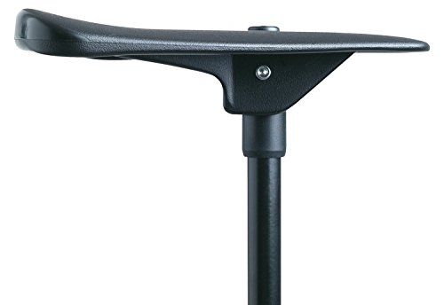 Sitzstock schwarz faltbar mit Tasche extra kurz mit extra breitem Antirutschfuss – Bild 3