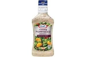 Kraft, Creamy Poppyseed Dressing, 16oz Bottle (Pack of 3)