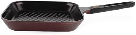 Neoflame MyPan Nonstick Ceramic 11" Grill Pan in Ruby