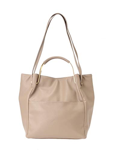 Amazon Egoist エゴイスト ダブルハンドルトートbag Beige F