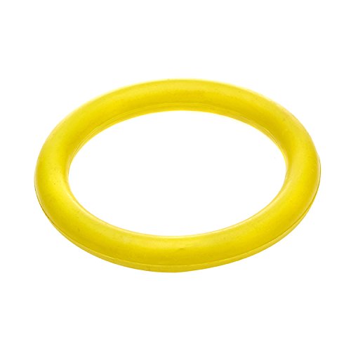 CLASSIC Pet Products Solid Rubber Ring, 150 mm, Yellow