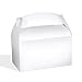 White Bright Color Treat Boxes (Pack of 12) - Play Kreative TM (White)