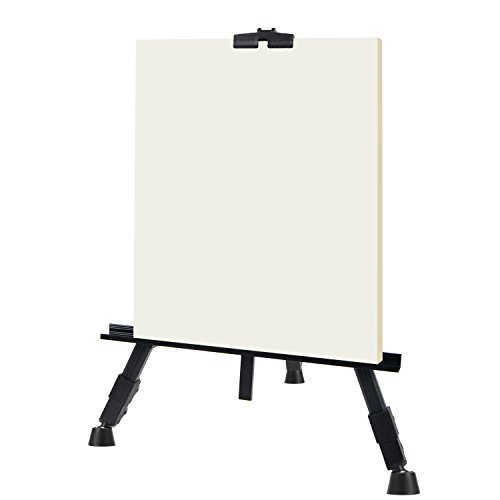image for T-Sign 72'' Tall Display Easel Stand, Aluminum Metal Tripod Art Easel 