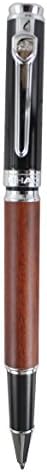 Sipliv Real Red Wood Pen Shaft Rollerball Pen - Gift Boxed