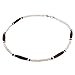 HZMAN Buffalo Bone Native American Inspired Tribal Style Collar Choker Necklace (Brown)