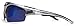 Half Frame Arctic Blue Sport Wrap Around Sunglasses with Ice Lens