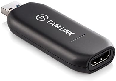 Amazon Com Elgato Cam Link Broadcast Live And Record Via Dslr Camcorder Or Action Cam In 1080p60 Compact Hdmi Capture Device Usb 3 0 Computers Accessories