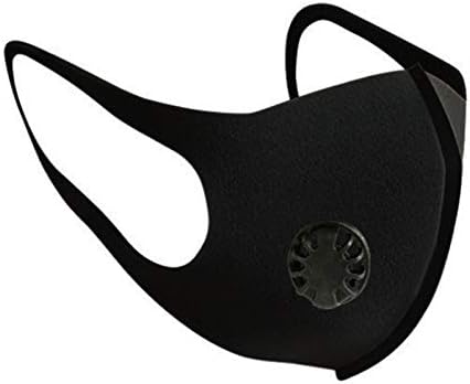 GULEHAY 1PCS Anti Pollution Dust Mask, PM2.5 Anti-fog Respirator, Reusable Carbon Activated Filters Face Masks Cover with Breathing Valve